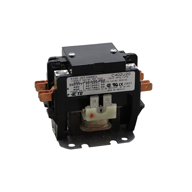 3100-20T18999CL TE Connectivity Potter & Brumfield Relays  Contactors (Electromechanical)